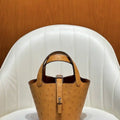 Hermes Picotin Ostrich Bag Lock 14cm 18cm H330302