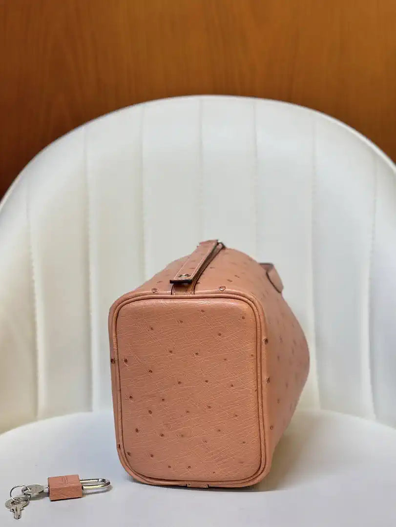 Hermes Picotin Ostrich Bag Lock 14cm 18cm H330313