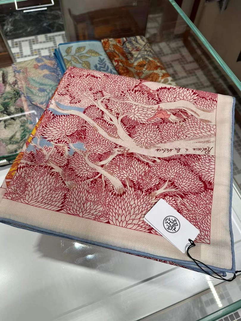 Hermes Retourala Nature Scarves H22703 - Default Title - View 1