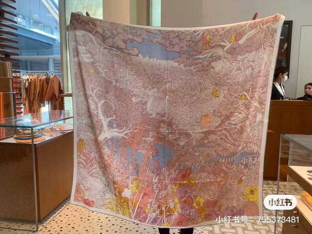 Hermes Retourala Nature Scarves H22703