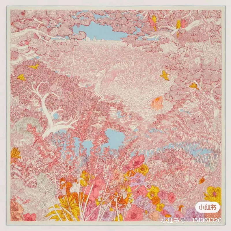 Hermes Retourala Nature Scarves H22703