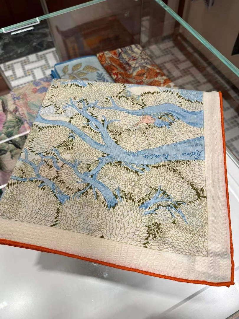 Hermes Retourala Nature Scarves H22704