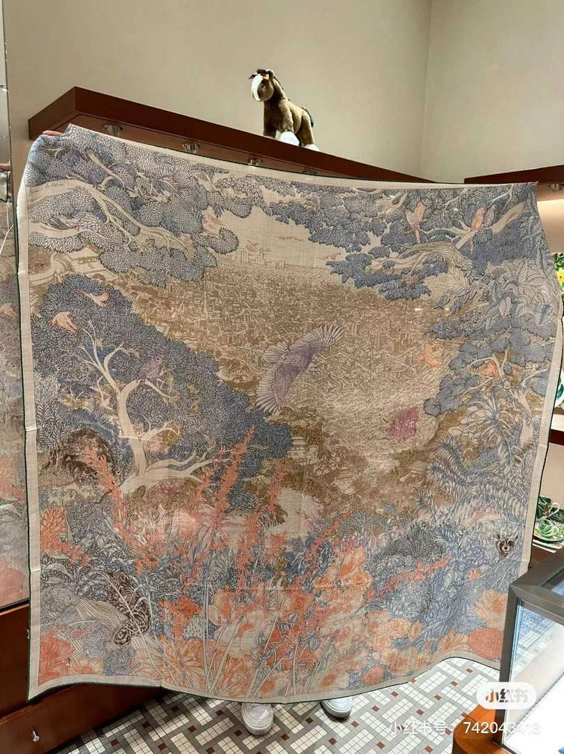 Hermes Retourala Nature Scarves H22705