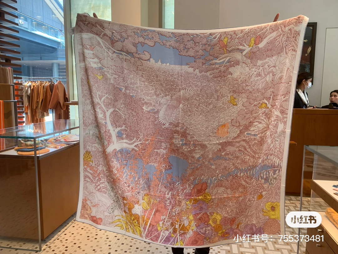 Hermes Retourala Nature Scarves H22706