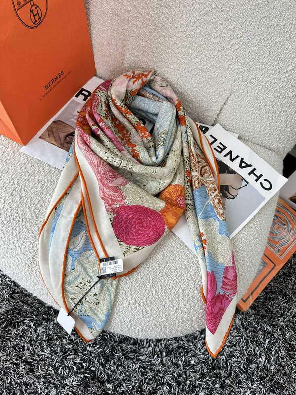 Hermes Retourala Nature Scarves H22707 - Default Title - View 1