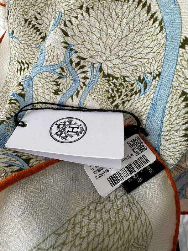 Hermes Retourala Nature Scarves H22707