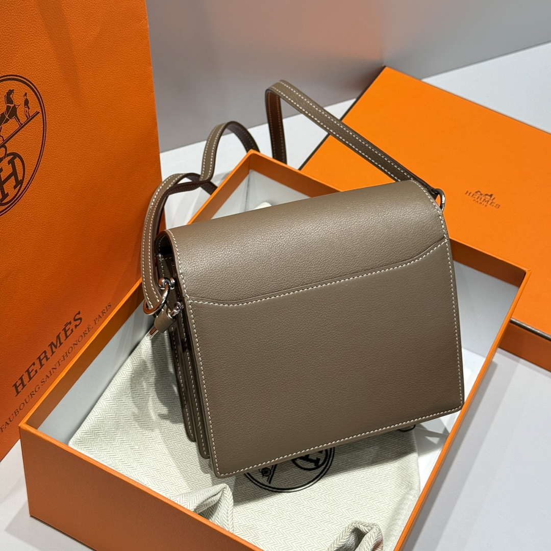 Hermes Roulis Mini Bag Evercolor Leather H233002