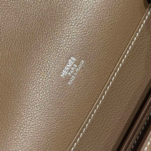 Hermes Roulis Mini Bag Evercolor Leather H233002 - Gold - View 5