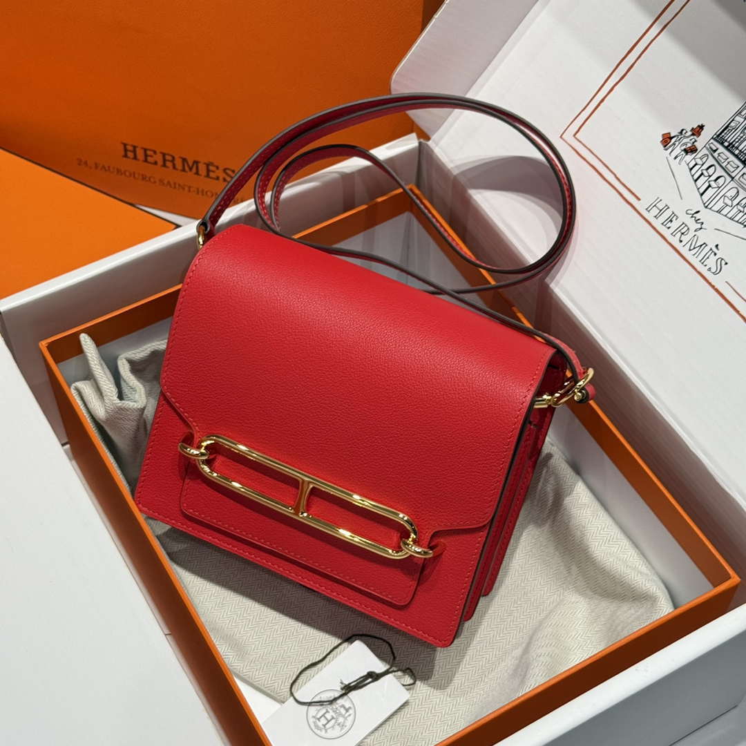 Hermes Roulis Mini Bag Evercolor Leather H233007