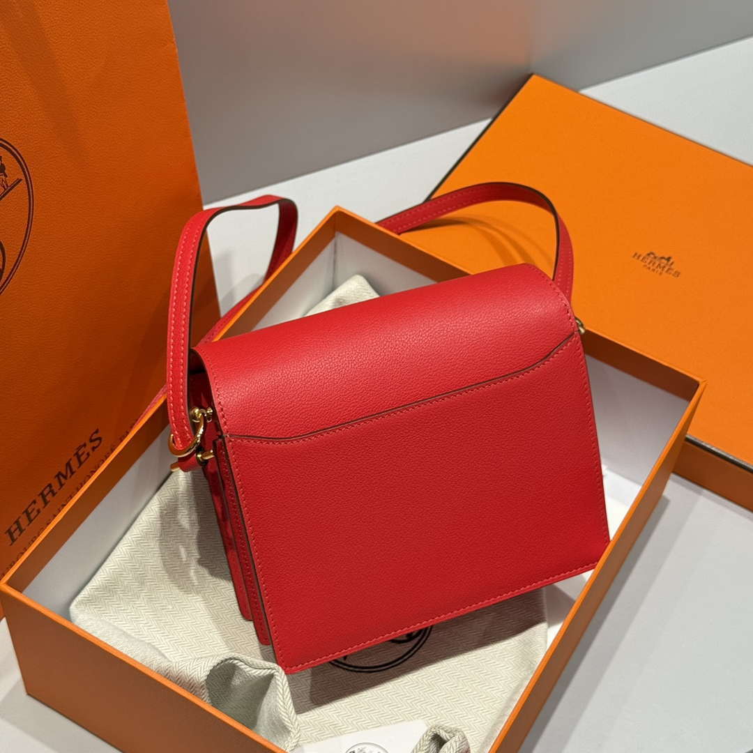 Hermes Roulis Mini Bag Evercolor Leather H233007