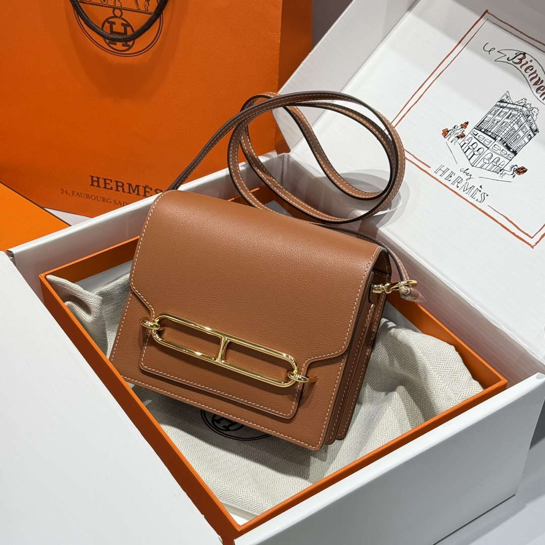Hermes Roulis Mini Bag Evercolor Leather H233008