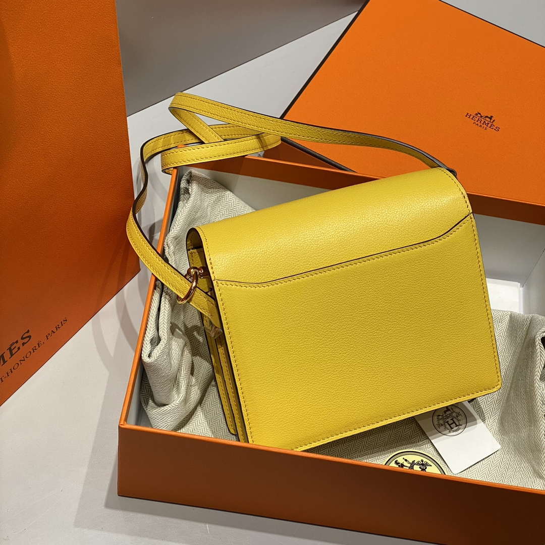 Hermes Roulis Mini Bag Evercolor Leather H233009
