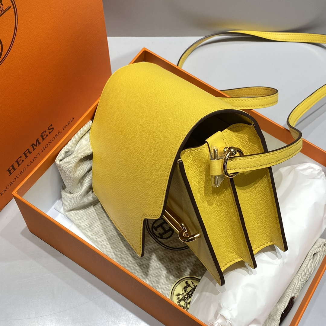 Hermes Roulis Mini Bag Evercolor Leather H233009