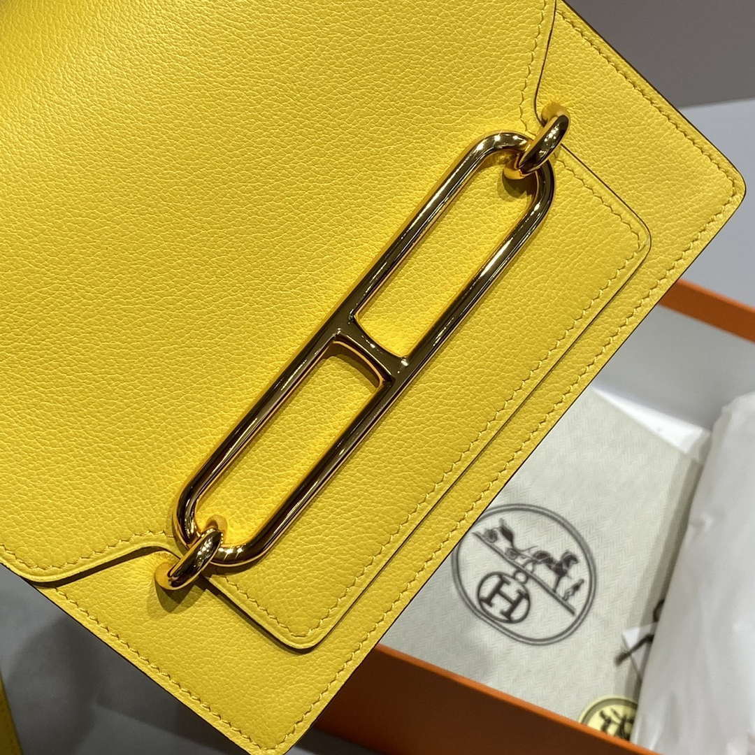 Hermes Roulis Mini Bag Evercolor Leather H233009