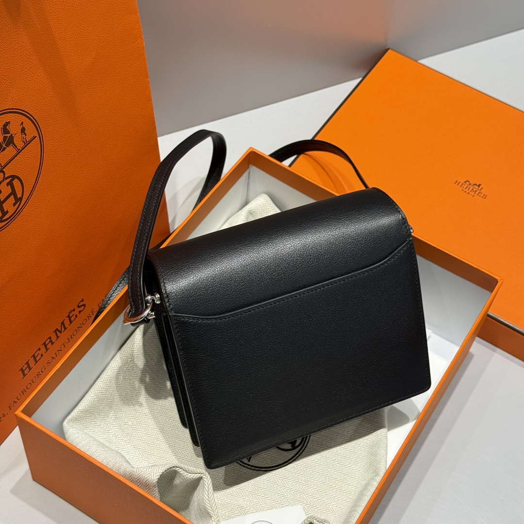 Hermes Roulis Mini Bag Evercolor Leather H233010