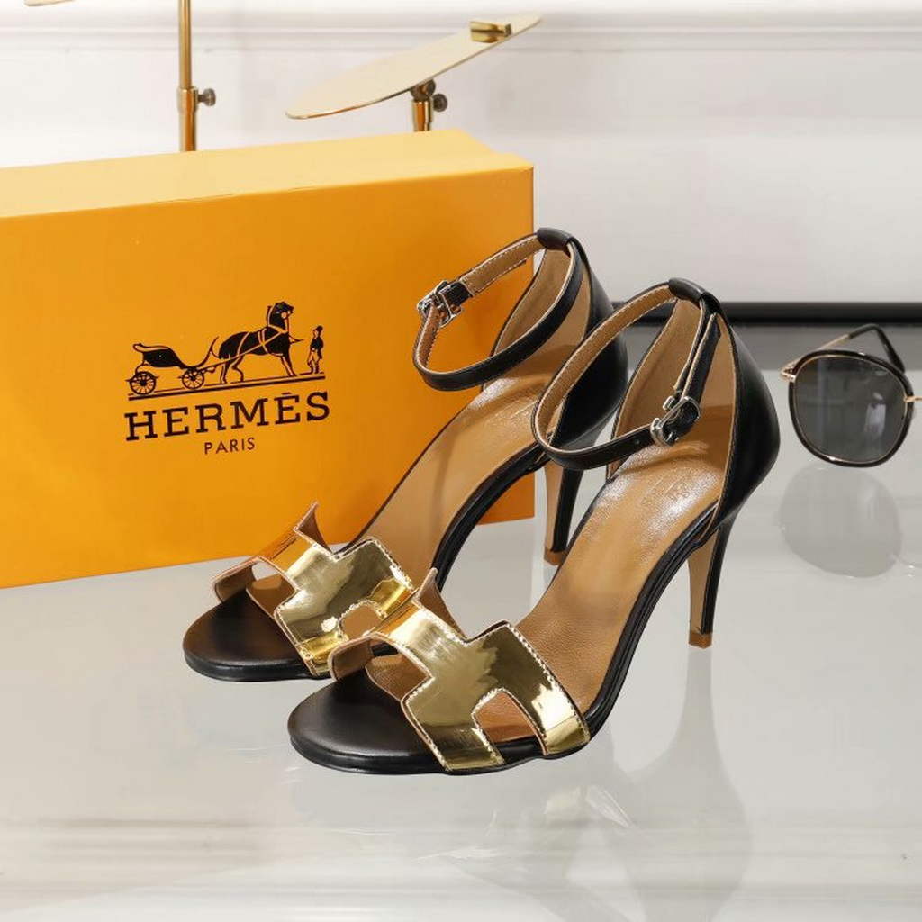 Hermes Sandal Hermes Pumps Shoes High 75mm H70019 - 35 - View 1