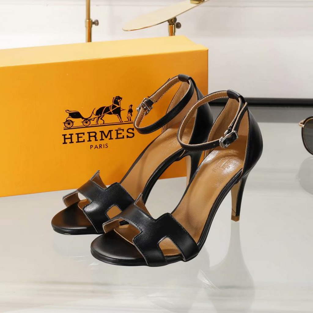Hermes Sandal Hermes Pumps Shoes High 75mm H70020 - 35 - View 1