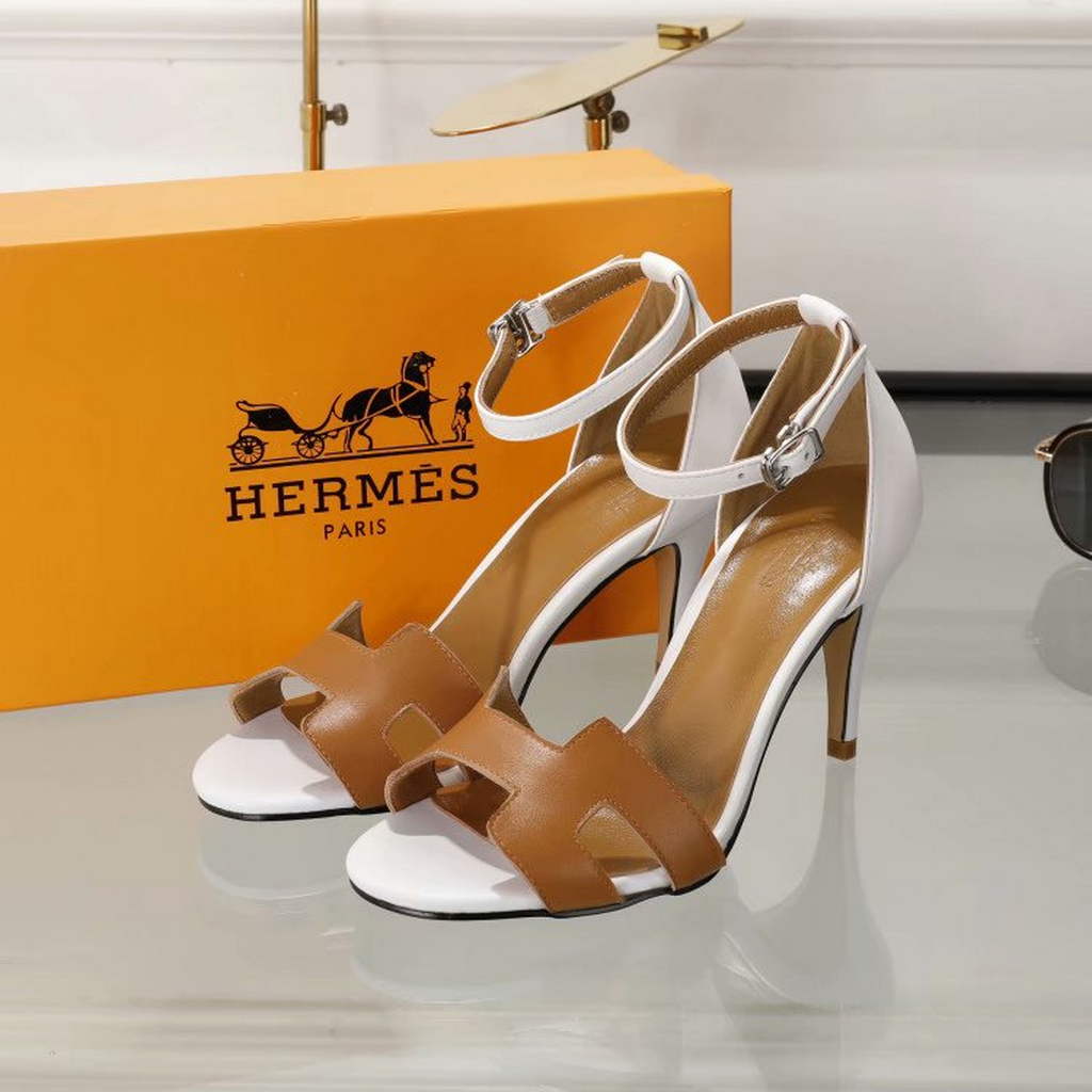 Hermes Sandal Hermes Pumps Shoes High 75mm H70021 - 35 - View 1