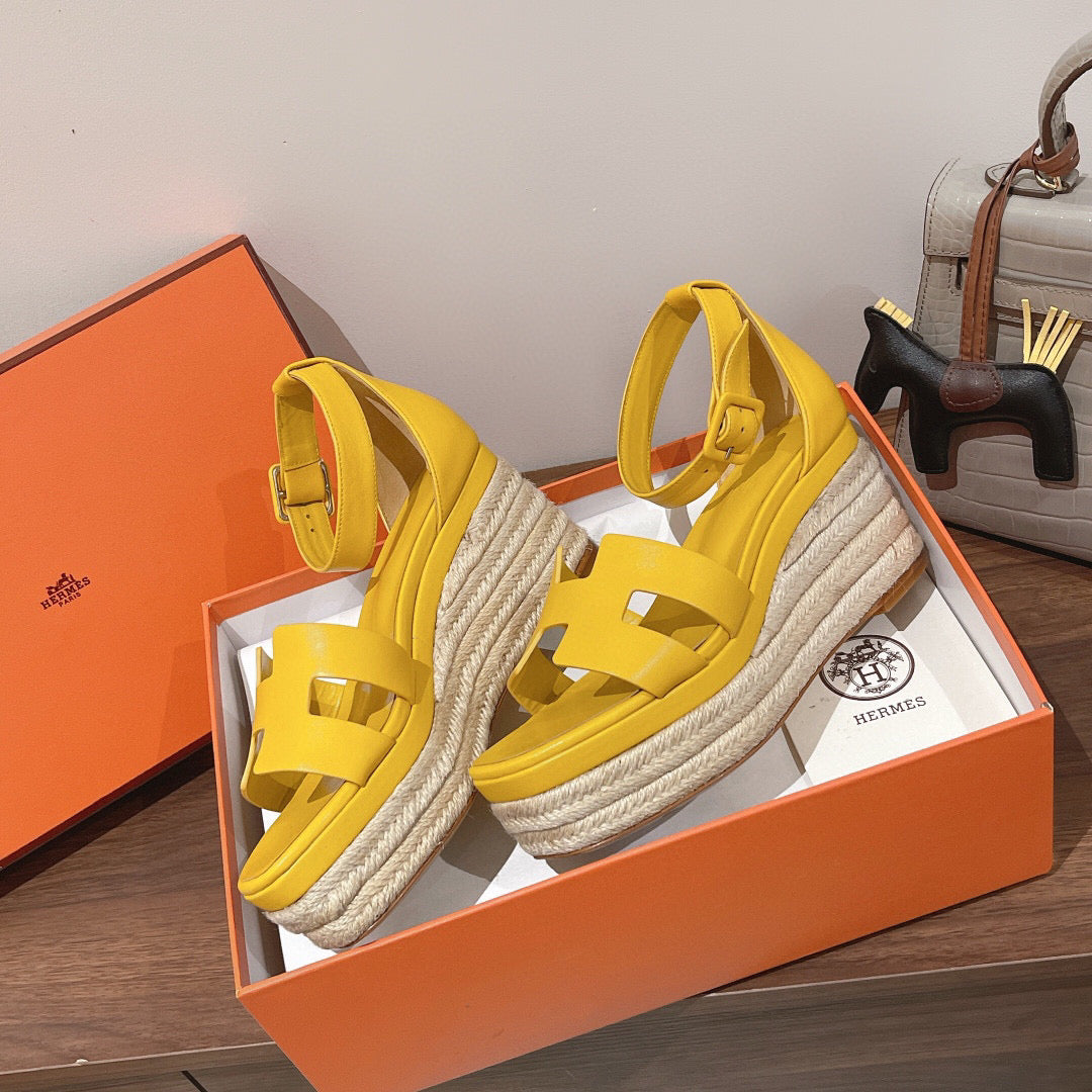Hermes Sandals Women High 85mm H26308 - 35 - View 5