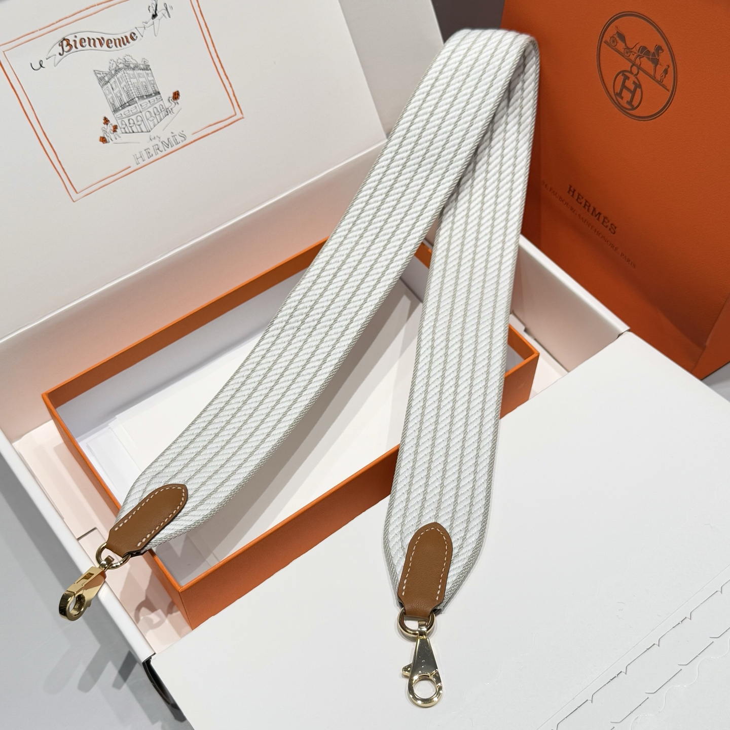 Hermes Sangle Cordage 50 mm bag strap H085682CCAQ085 H90010