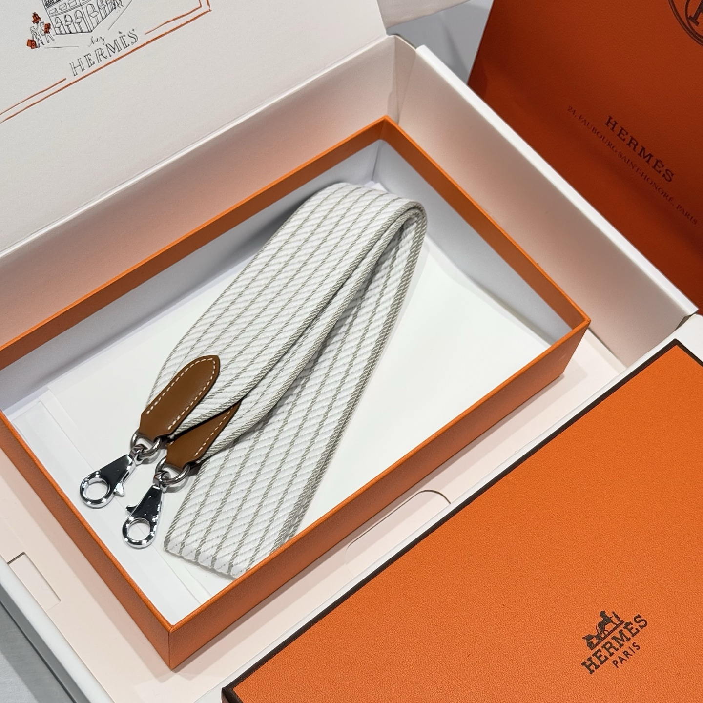 Hermes Sangle Cordage 50 mm bag strap H085682CCAQ085 H90010