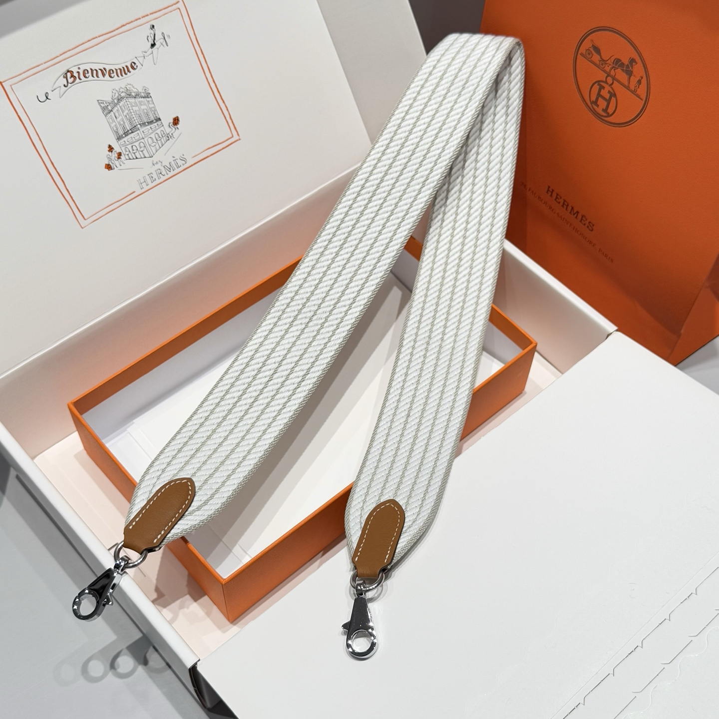 Hermes Sangle Cordage 50 mm bag strap H085682CCAQ085 H90010