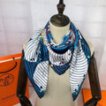 Hermes H001829S Scarves Cavalcades Scarf 90 H50009 - Default Title - View 1