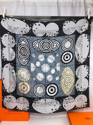 Hermes H001829S Scarves Cavalcades Scarf 90 H50009 - Default Title - View 7