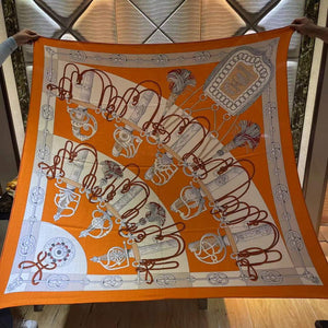 Hermes H001829S Scarves Cavalcades Scarf H50010 - Default Title - View 1
