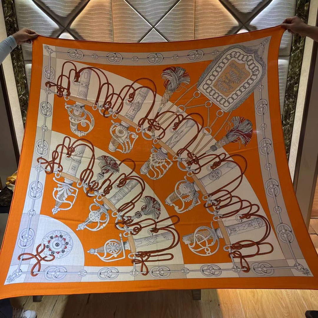 Hermes H001829S Scarves Cavalcades Scarf H50010