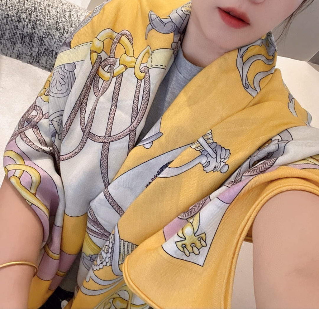 Hermes H001829S Scarves Cavalcades Scarf H50011