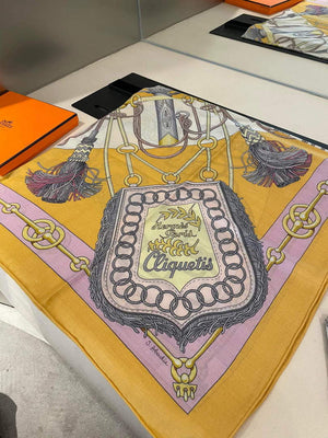 Hermes H001829S Scarves Cavalcades Scarf H50011 - Default Title - View 6