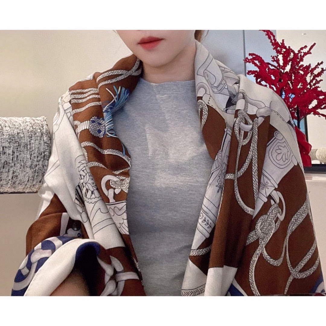 Hermes H001829S Scarves Cavalcades Scarf H50012