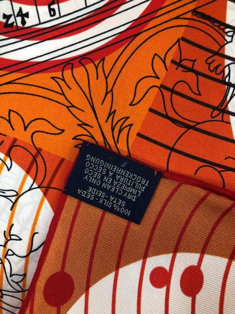 Hermes H001829S Scarves Cavalcades Scarf 90 H50008