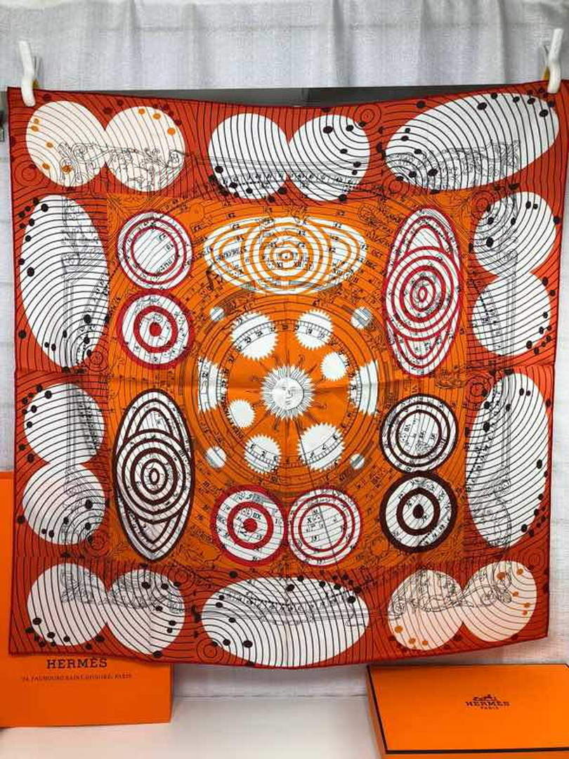 Hermes H001829S Scarves Cavalcades Scarf 90 H50008