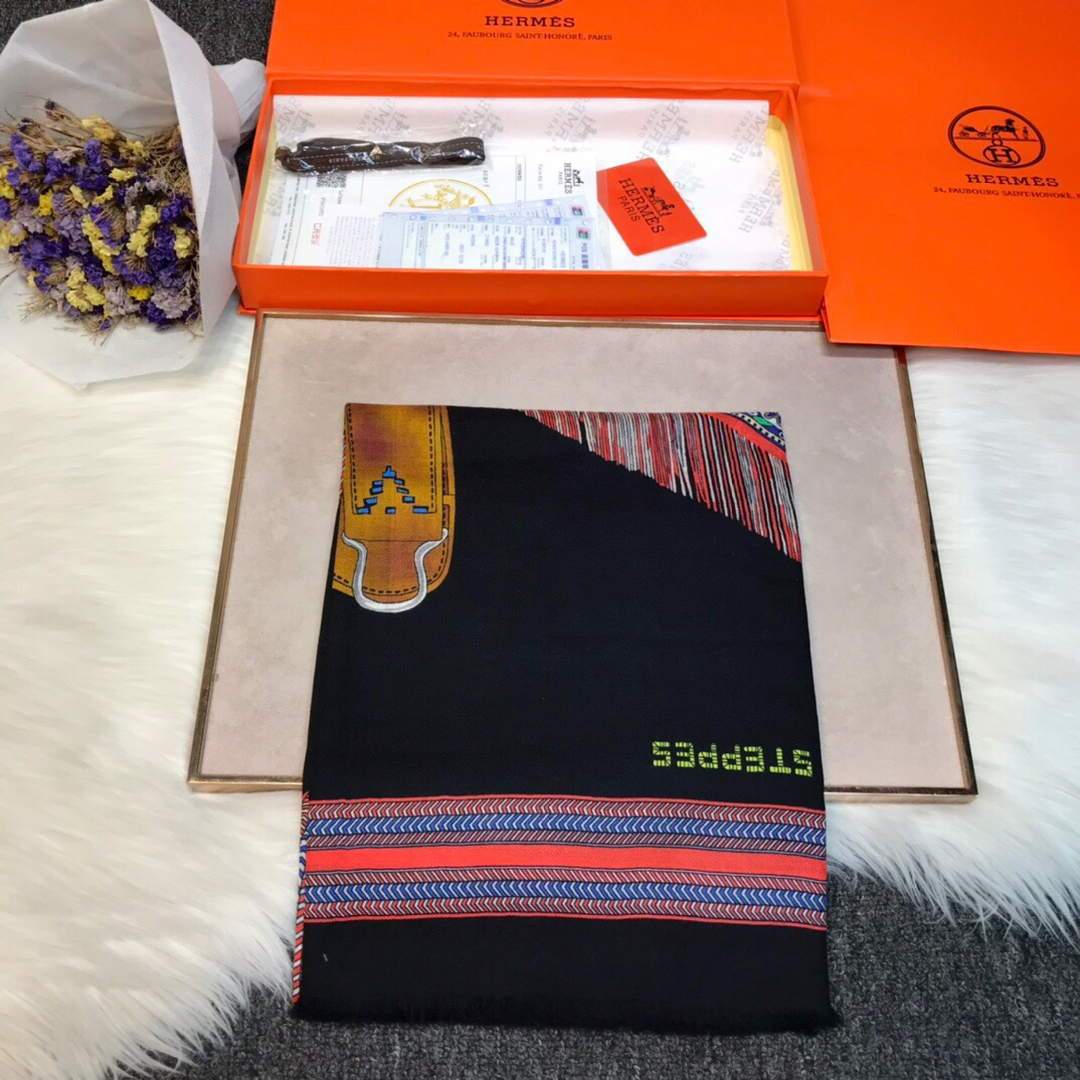Hermes Scarves Designer Hermes Shawl Scarf 50003