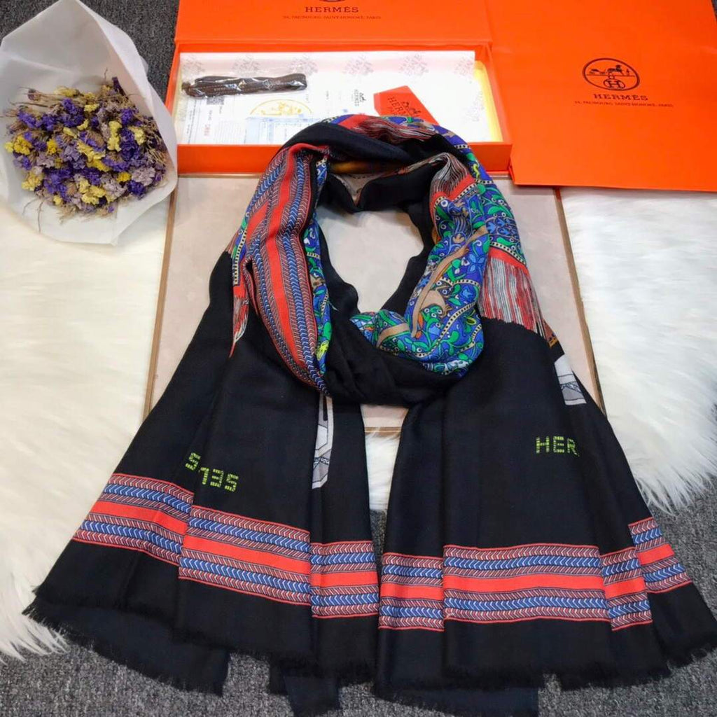 Hermes Scarves Designer Hermes Shawl Scarf 50003