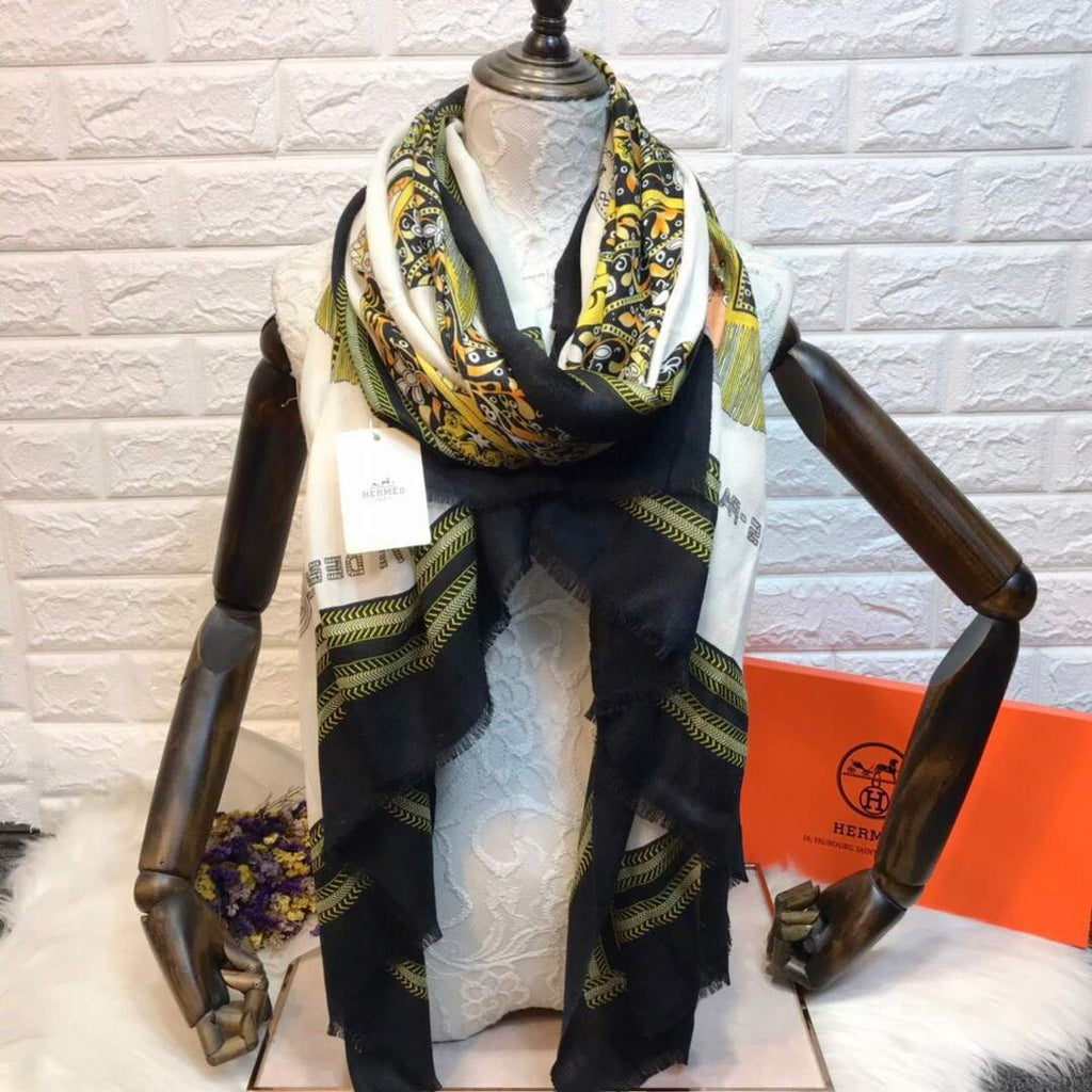 Hermes Scarves Designer Hermes Shawl Scarf 50004