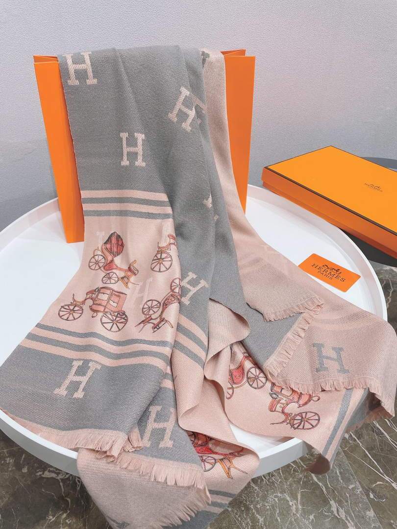 Hermes Scarves Designer Hermes Shawl Scarf 50013