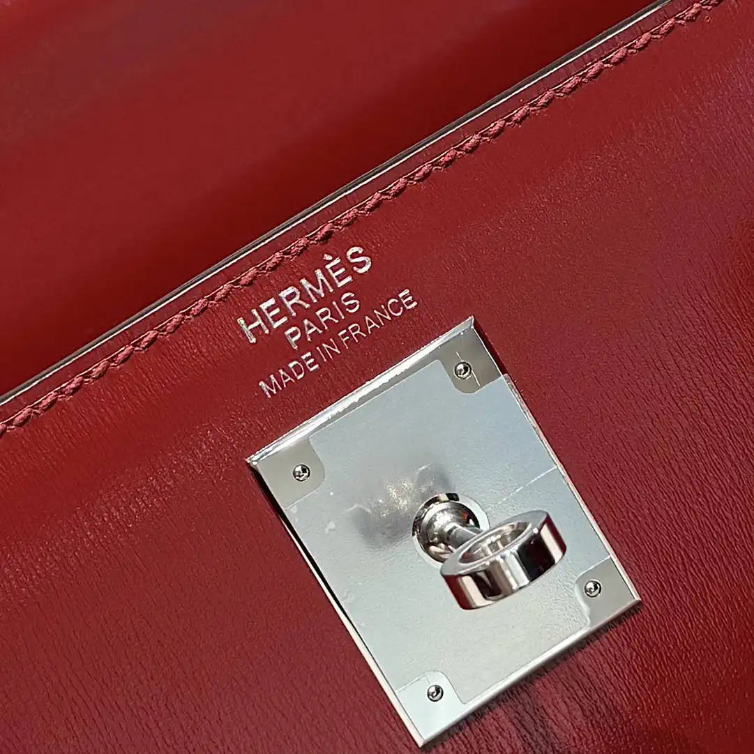 Hermes Sellier Kelly Box Leather Bag H213024