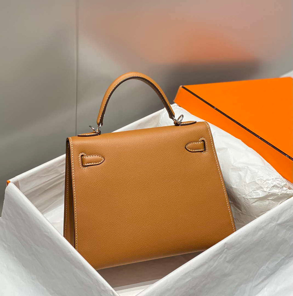 Hermes Sellier Kelly Epsom Leather Bag H213001
