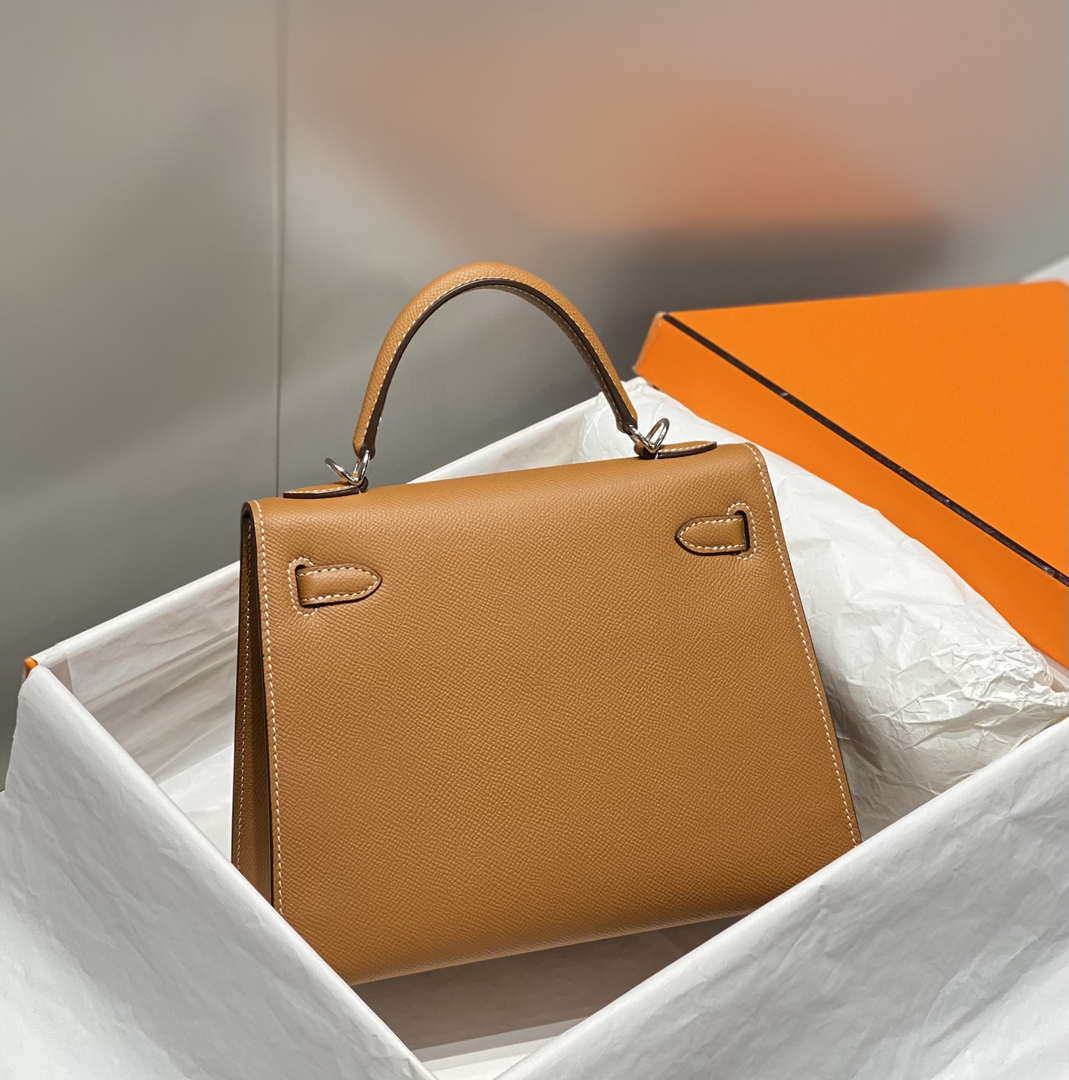 Hermes Sellier Kelly Epsom Leather Bag H213001