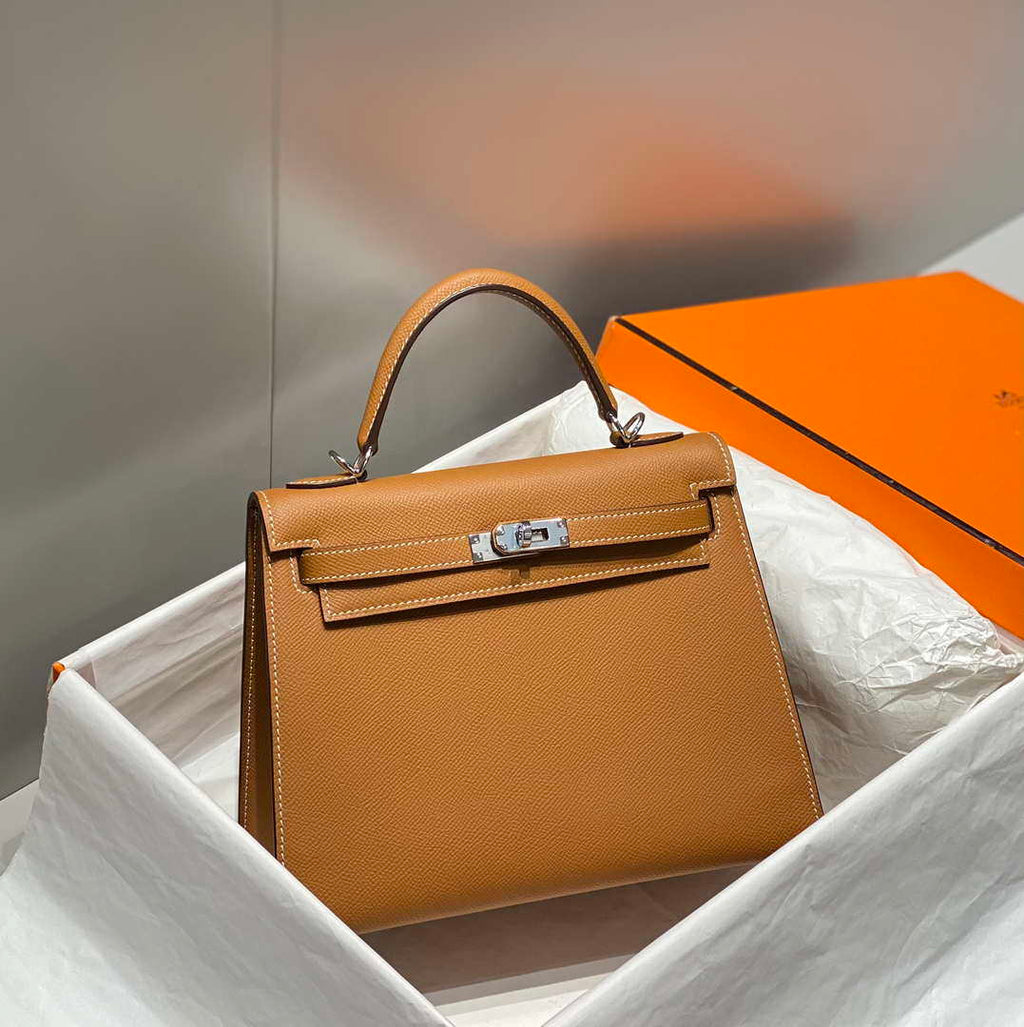 Hermes Sellier Kelly Epsom Leather Bag H213001