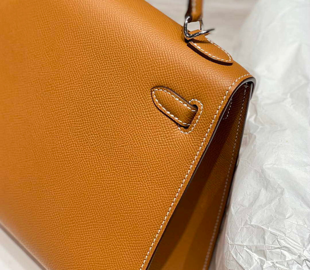Hermes Sellier Kelly Epsom Leather Bag H213001