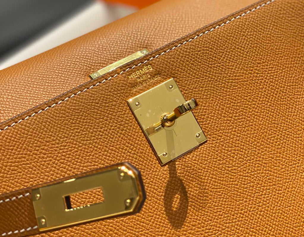 Hermes Sellier Kelly Epsom Leather Bag H213001