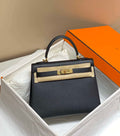 Hermes Sellier Kelly Epsom Leather Bag H213002