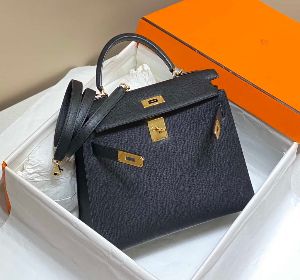 Hermes Sellier Kelly Epsom Leather Bag H213002