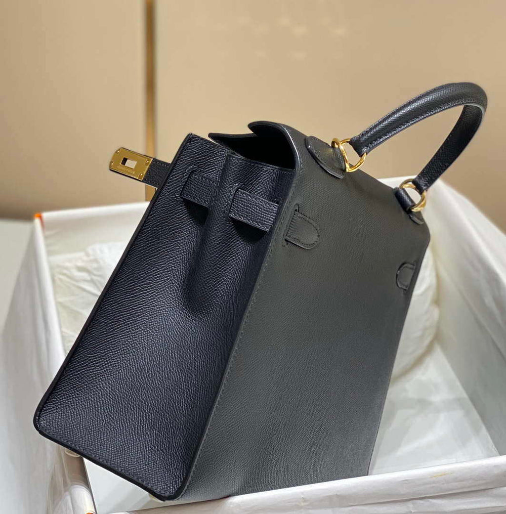 Hermes Sellier Kelly Epsom Leather Bag H213002
