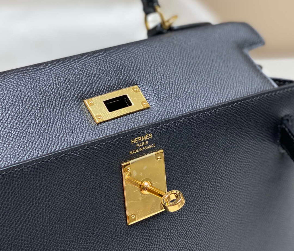 Hermes Sellier Kelly Epsom Leather Bag H213002