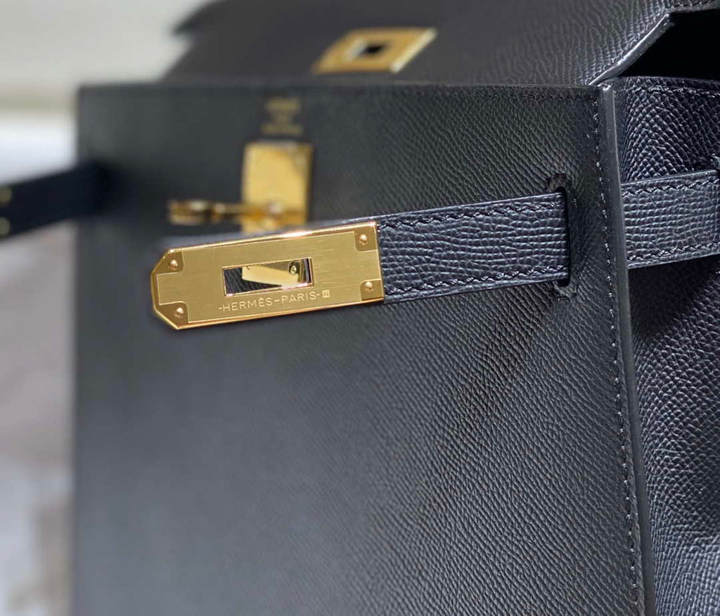 Hermes Sellier Kelly Epsom Leather Bag H213002